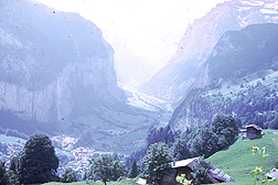 Valley near the Jungrfrau, Switzerland, 1970
