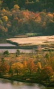 View from east bank of the Hudson River near Bear Mountain Bridge, c. 1997. LINK to photo portfolio.
